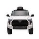 preview thumbnail 45 of 58, 12V Electric Toyota Tundra Pickup for Kids, Remote Control Ride On Toy, LED Lights, Power Display & Shock Absorption