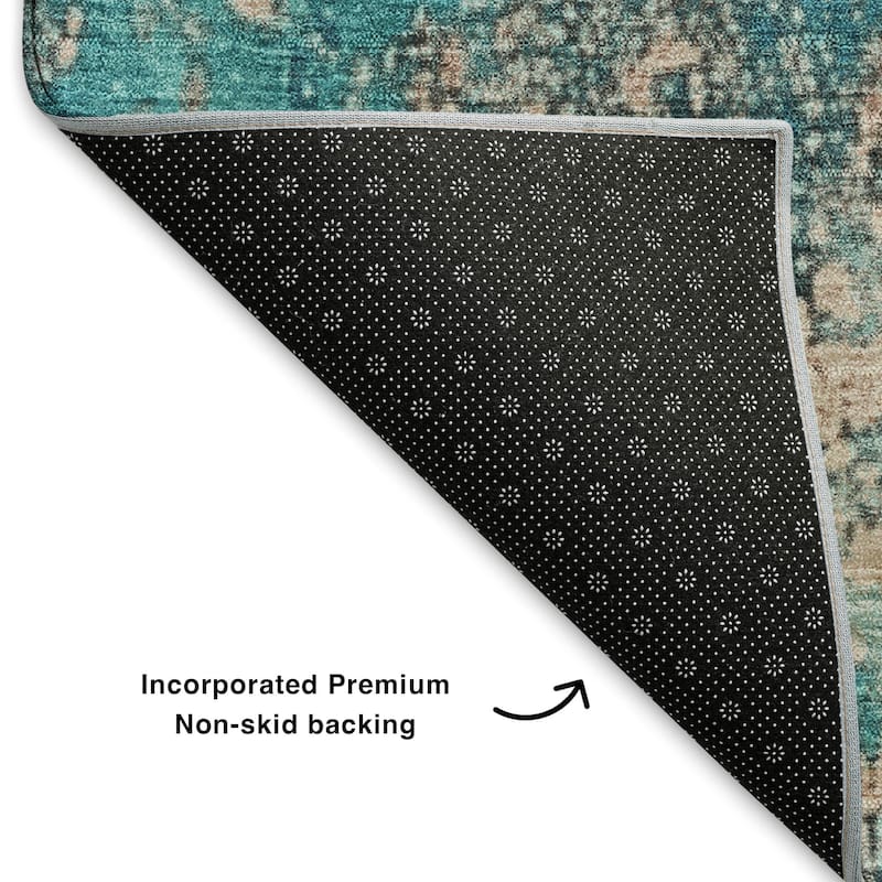 Premium Washable Super Soft Chic Abstract Mayfield Rug