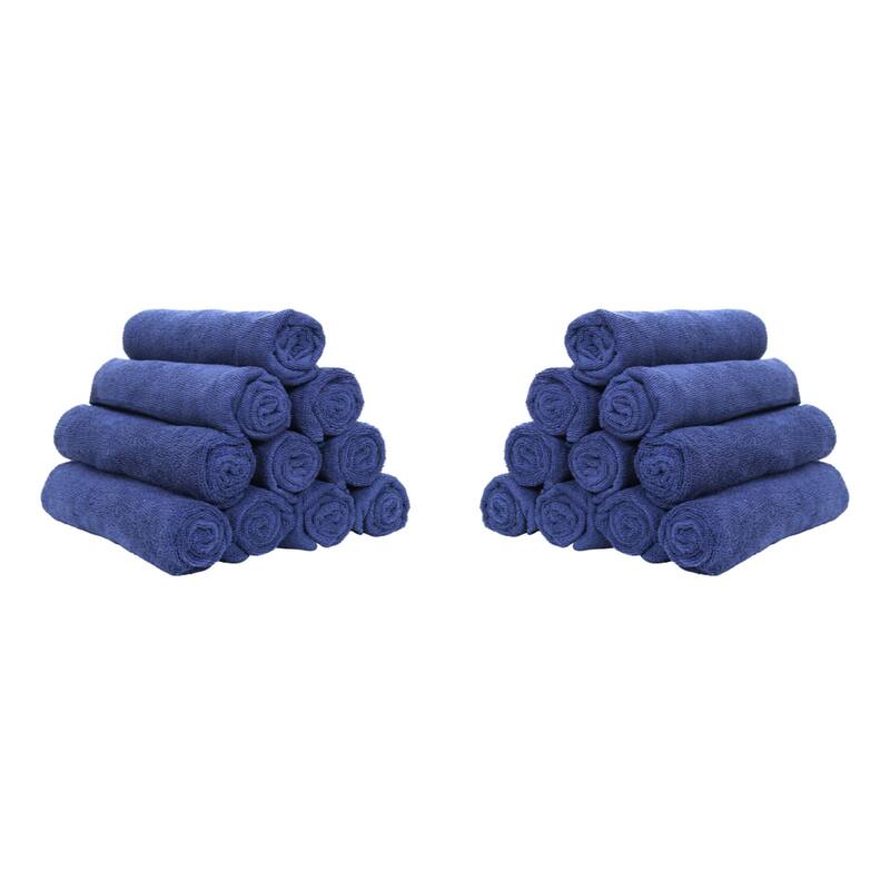 Arkwright Microfiber 12-Piece Hand Towels