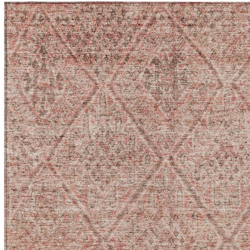 HomeRoots Moroccan Transitional Rectangle Outdoor Rug