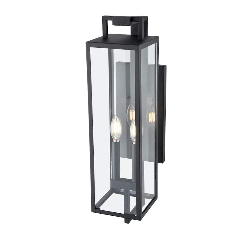 Millennium Lighting Lamont 1 Light Outdoor Wall Sconce in Textured Black