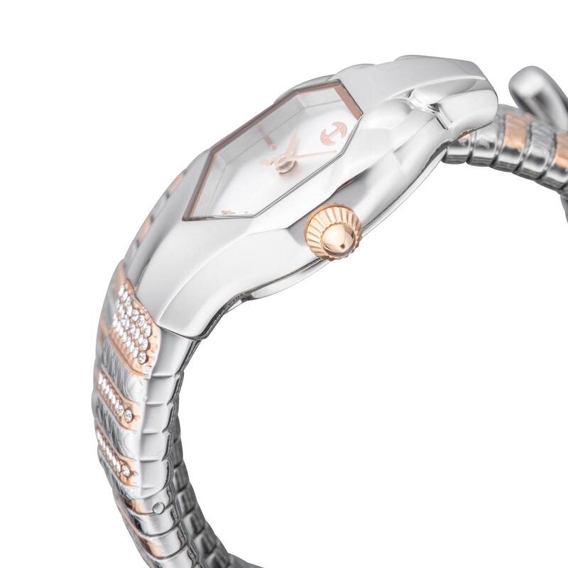 Just Cavalli Women's JC1L112M0055 Quartz Watch - Silver-Tone