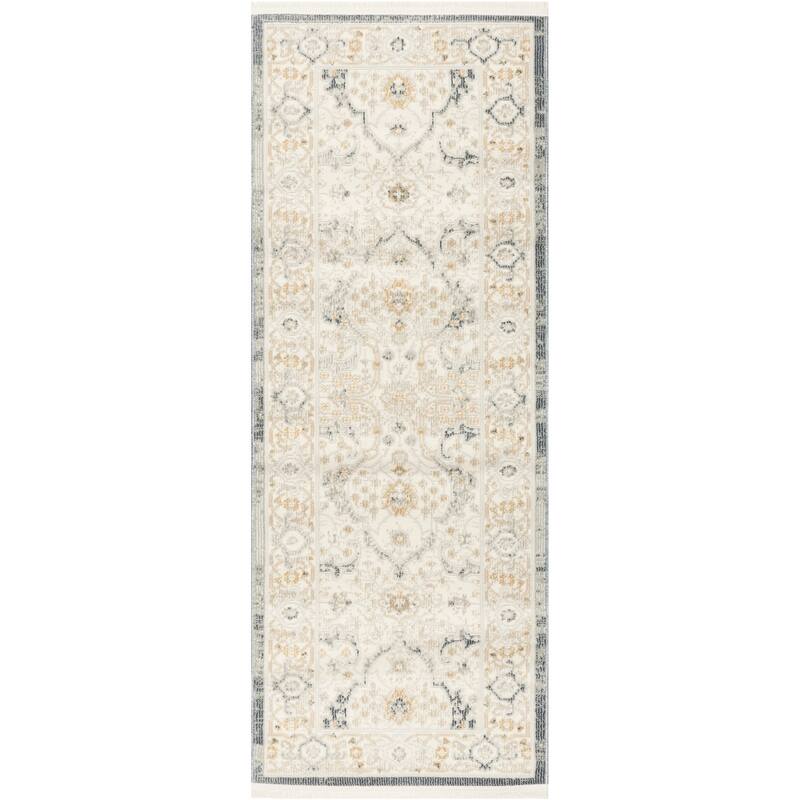 Nourison Pardis Indoor only Blue Persian Area Rug