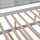preview thumbnail 27 of 30, Wooden Full Size House Bed with Trundle and Shelf for Kids