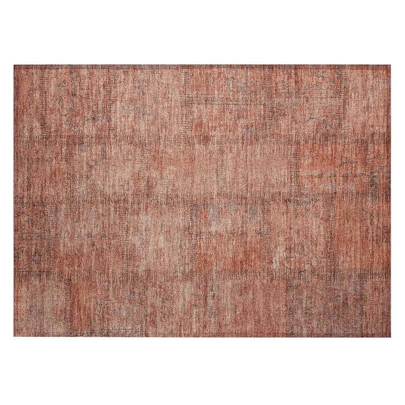 Machine Washable Indoor/ Outdoor Chantille Boho Moroccan Rug
