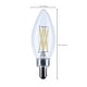 preview thumbnail 3 of 2, 5.5 Watt B11 LED Candelabra Base Clear 3000K CCT 120 Volt 10-pk
