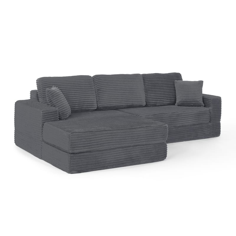 Luxury Sleeper Sofa Bed with Soft Cushion - Ultimate Comfort for Your Home
