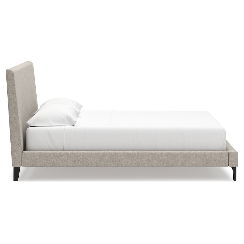 Signature Design by Ashley Cielden Gray California King Upholstered Bed with Roll Slats