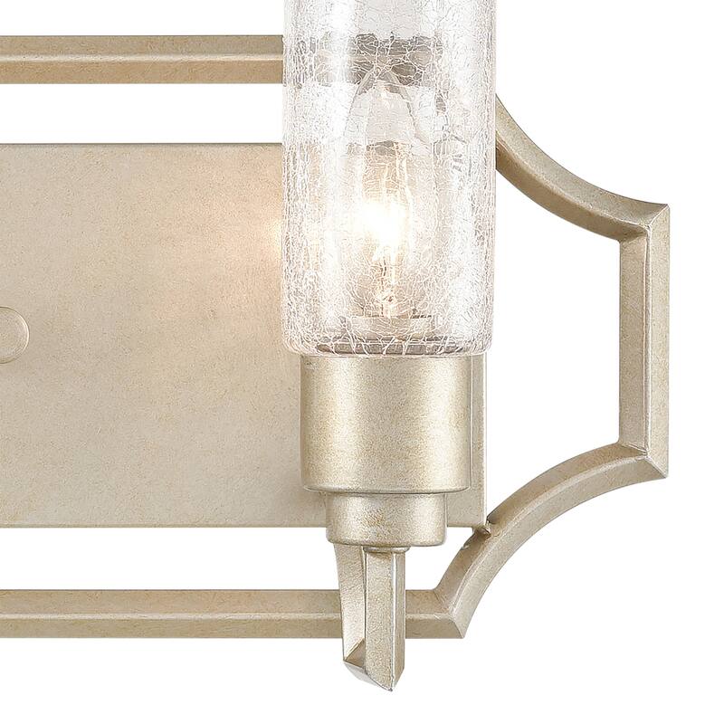 Cheswick 33-inch Wide 4-Light Vanity Light in Aged Silver - 33