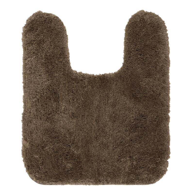 Mohawk Home Machine Washable Kingston Bath Mat - 1'8" x 2' Contour - Brown