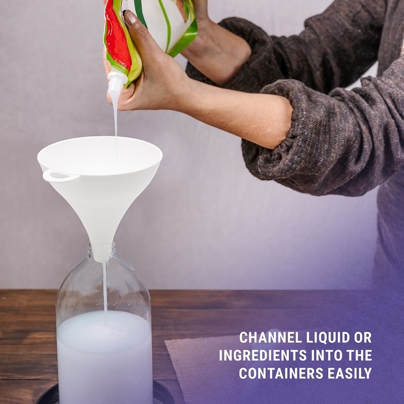 YBM Home Plastic Funnel for Liquid Transfer Grade