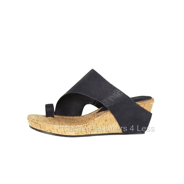 donald pliner gyer wedge sandal black