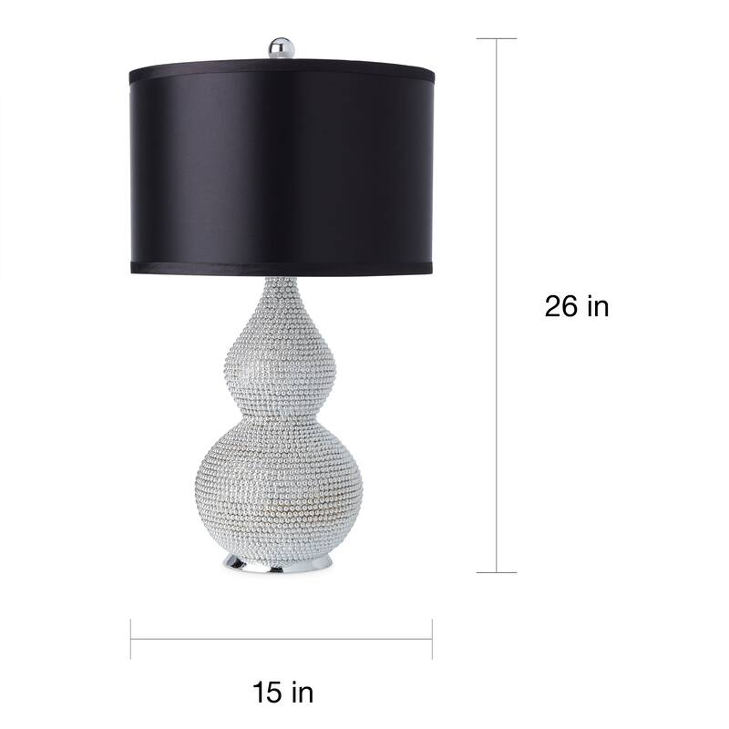 Abbyson Sea Urchin 26 Inch Table Lamp (Set of 2)
