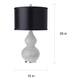 Abbyson Sea Urchin 26 Inch Table Lamp (Set of 2)