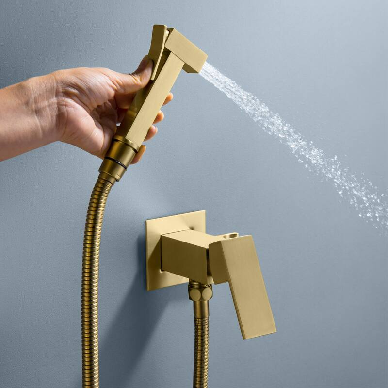 Wall Mounted Square Handheld Bidet Sprayer for Toilet