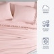 preview thumbnail 8 of 8, Home Essential Luxurious Silky Ruffle Hem Microfiber Bedding Sheet Set