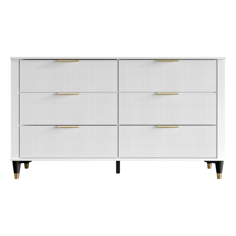 CraftPorch Luxury Dresser - White