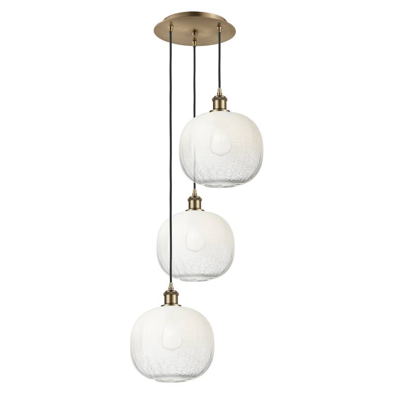 Innovations Lighting Endless Possibilities Ballston - Brookhaven Sphere - 3 Light 17" Cord Hung Multi Pendant