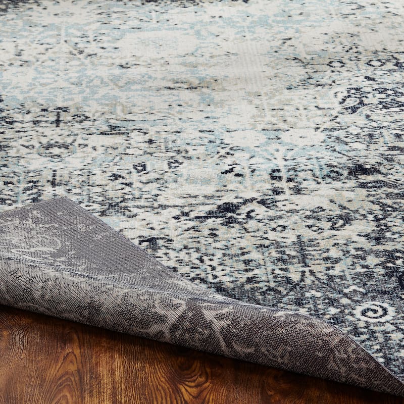 Modern Abstract Indoor/Outdoor Area Rug