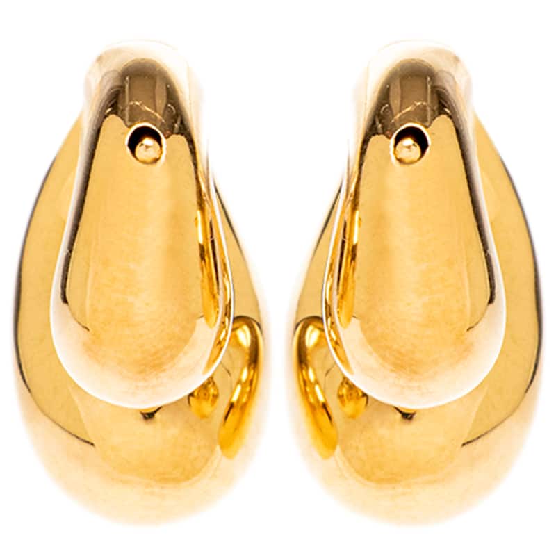 Bottega Veneta Small Twist Drop Earrings