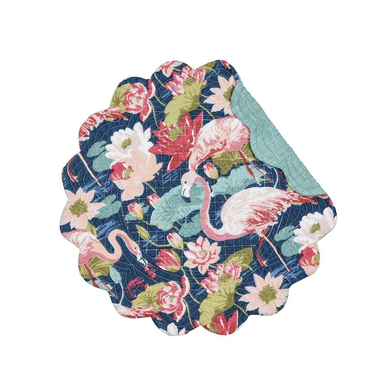 Flamingo Lagoon Placemat Set of 6 - Set of 6