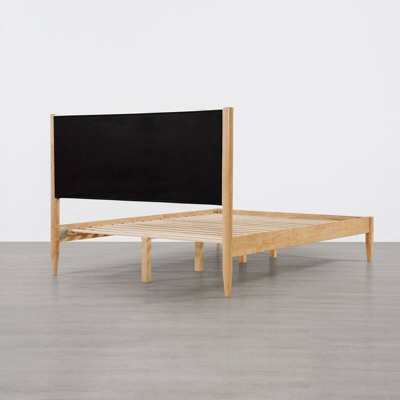 Mason Upholstered Platform Bed Frame with Headboard