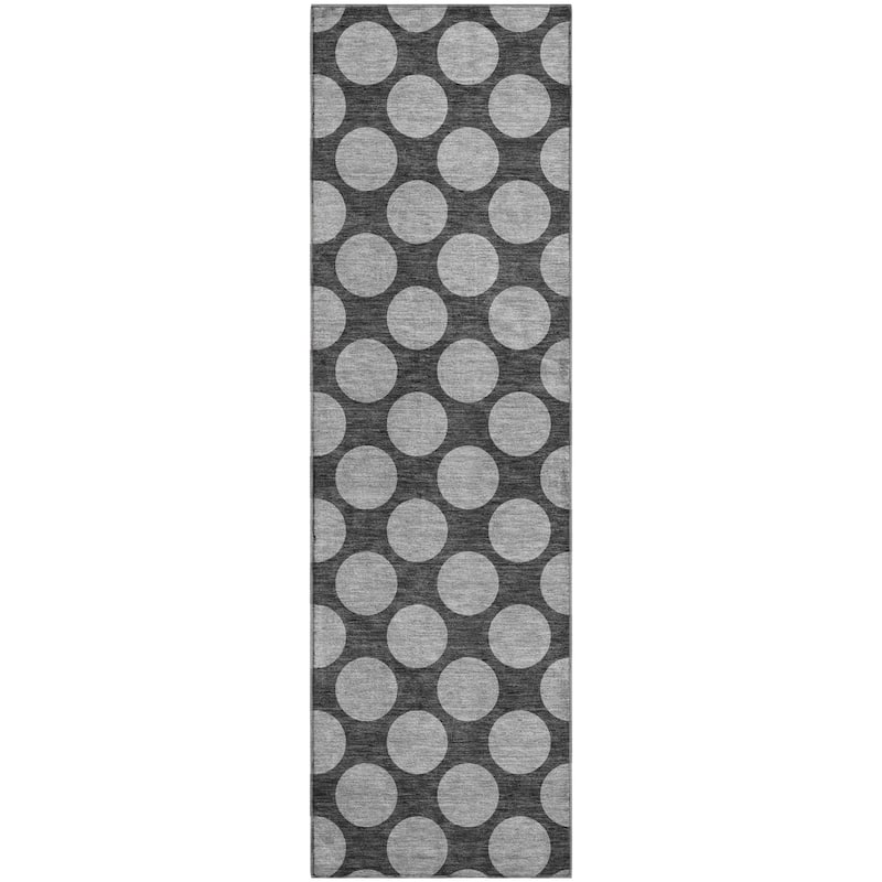 Premium Washable Super Soft Geo Dots Mayfield Rug