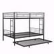 preview thumbnail 19 of 18, Full Over Full Metal Bunk Bed, No Box Spring Needed, Easy Assembly