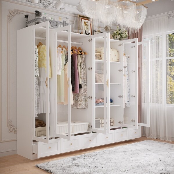 Multi Piece Wardrobe Set Adaptable Closet Modules Combo Armoires On Sale Bed Bath Beyond 40180123