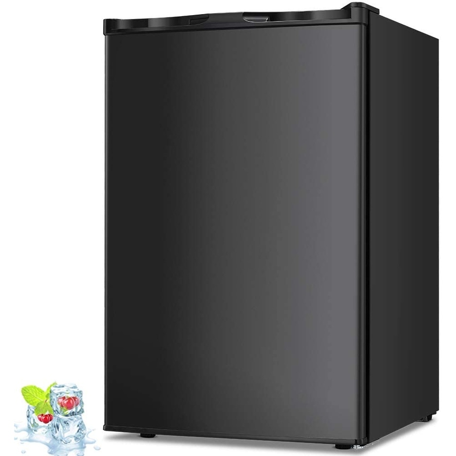  NAFORT Compact Upright Freezer 3.0 Cu. Ft. with Stainless Steel  Single Door, Small Freezing Machine with Reversible Door, 7 Grade  Adjustable Thermostat for Home Office : Appliances