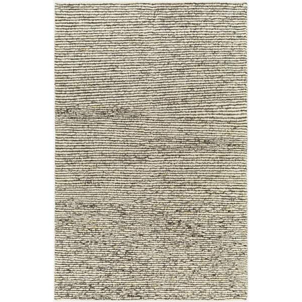 slide 2 of 7, Calkins Mid-Century Modern Stripe Area Rug 2' x 3' - Brown/Black