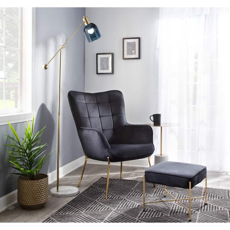 Izzy Modern Lounge Chair - N/A