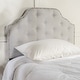 preview thumbnail 5 of 19, Silas Studded Fabric Twin-size Headboard by Christopher Knight Home