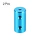Sourcing Map 10mm To 10mm Bore Rigid Coupling Set Screw