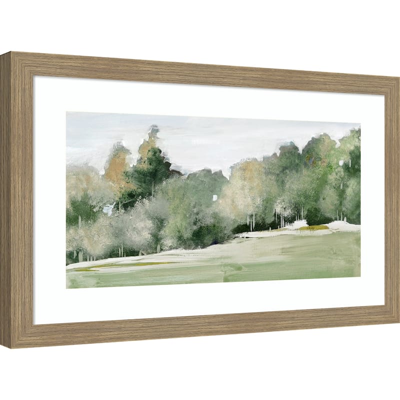 Forest Springtide by Lera Wood Framed Wall Art Print