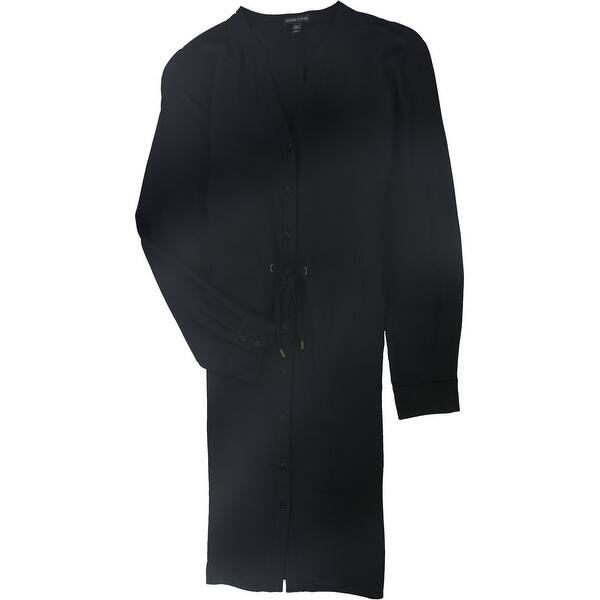 eileen fisher dress black Fine TENCEL Jersey Round-Neck Short-Sleeve Midi T-Shirt breathable and easily earns its place in your capsule wardrobe. Eileen Fisher Womens Drawstring Waist