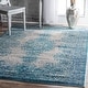 preview thumbnail 5 of 11, Nuloom Transitional Vintage Abstract Area Rug 3' x 5' - Blue - Rectangle