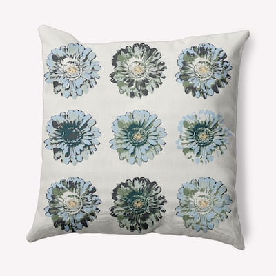 Gypsy Floral Indoor/Outdoor Throw Pillow