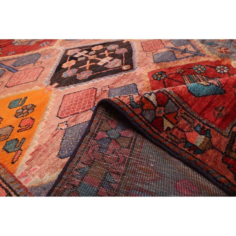 ECARPETGALLERY Hand-knotted Melis Multi Color Wool Rug - 5'1 x 9'10
