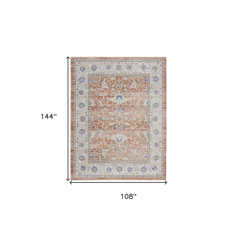 Power Loomed Durable Area Rug - 144' X '108' X '0.5