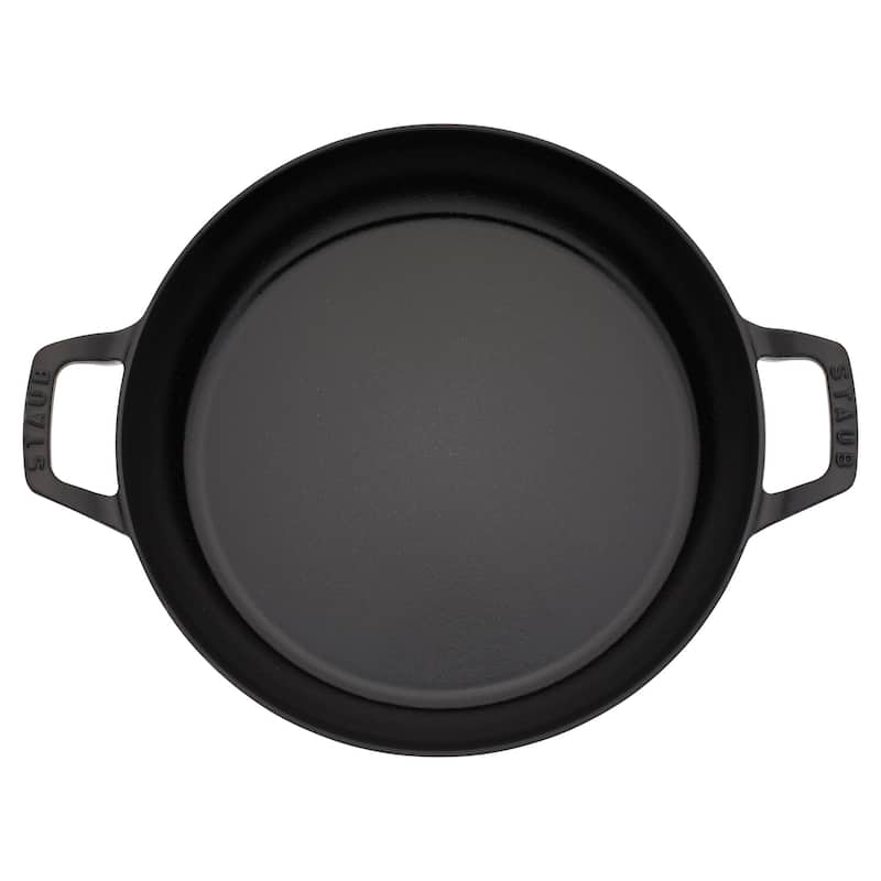 STAUB Cast Iron 3.5-qt Braiser with Glass Lid