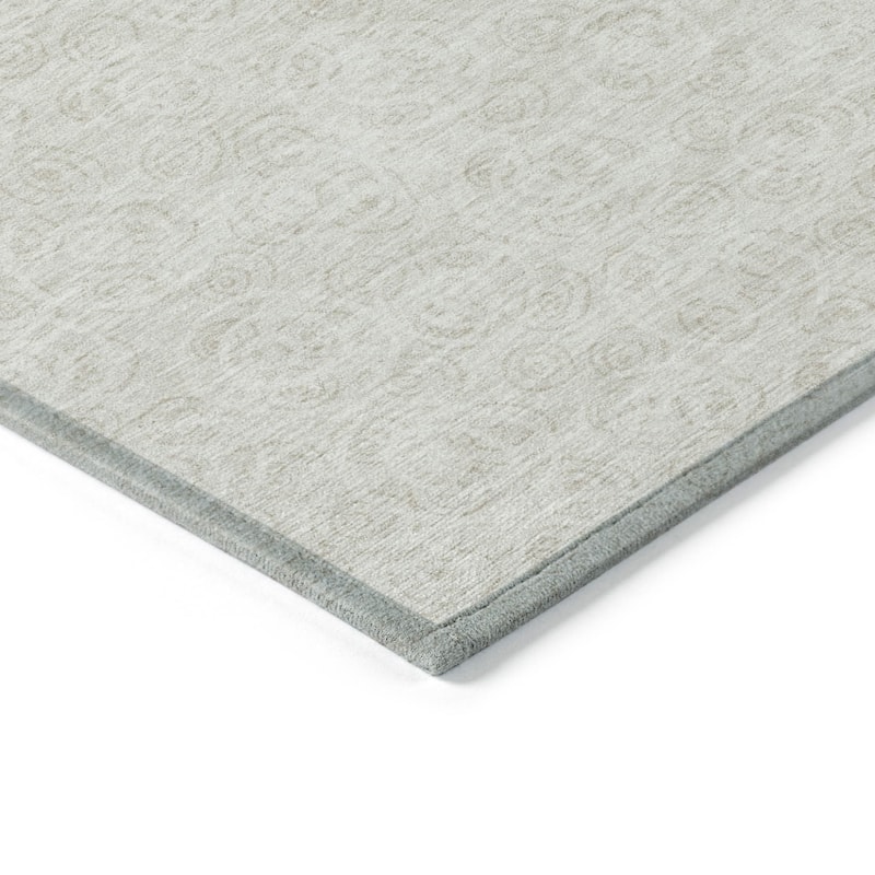 HomeRoots Geometric Transitional Rectangle Outdoor Rug