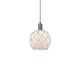 Option Oil Rubbed Bronze / White Glass with White Rope