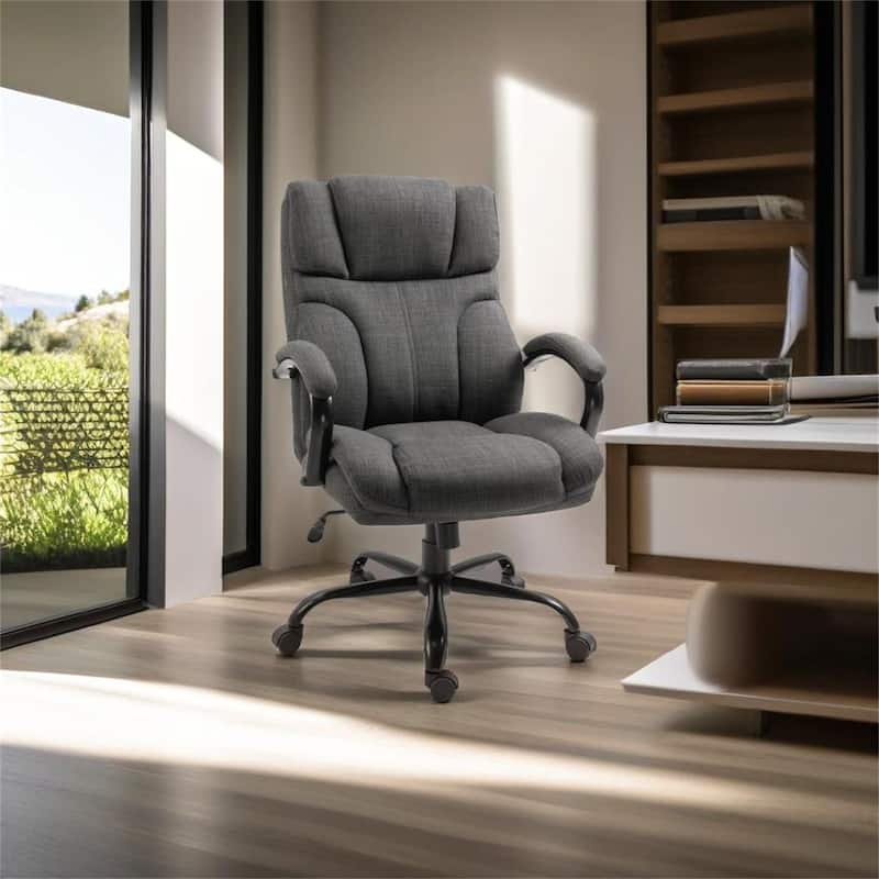 500lbs Big and Tall Office Chair - Grey