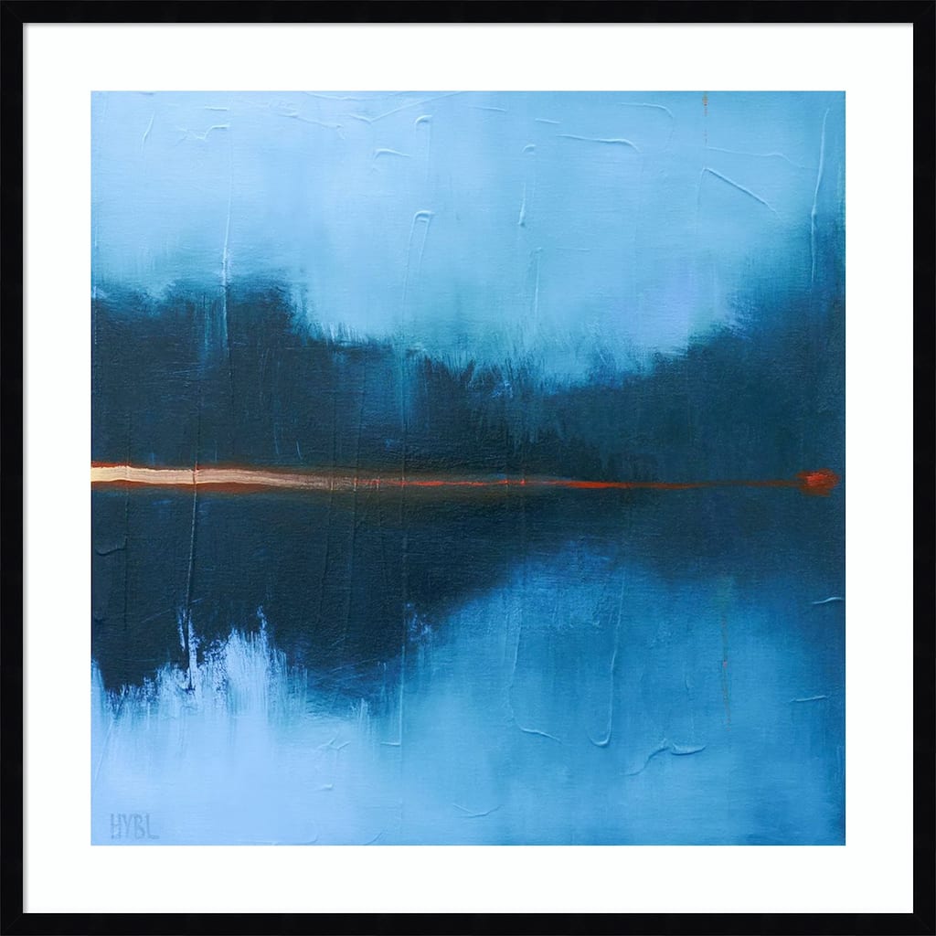 Pretense of Permanence by Heidi Hybl Wood Framed Wall Art Print