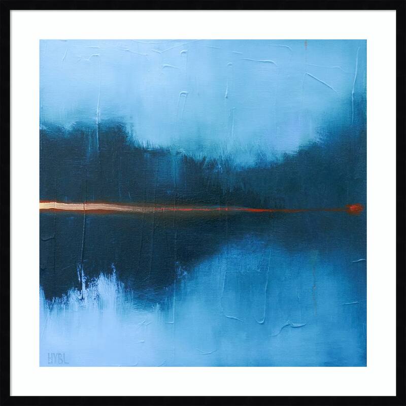 Pretense of Permanence by Heidi Hybl Wood Framed Wall Art Print