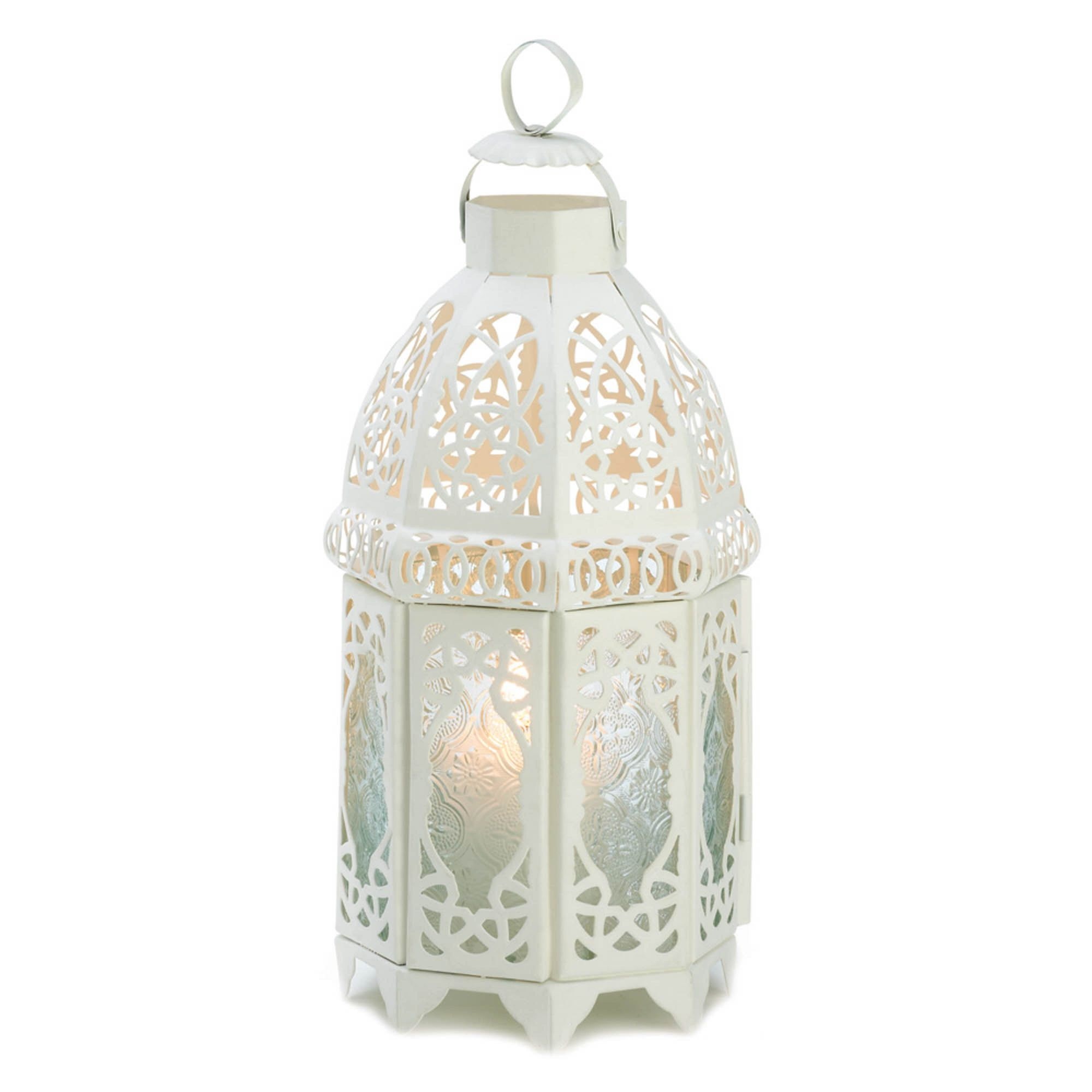 White moroccan lantern cheap