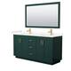 Option Green, Gold Trim, Giotto Quartz Top