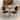 Set of 2 French Country Armless Dining Chairs with Padded Seat