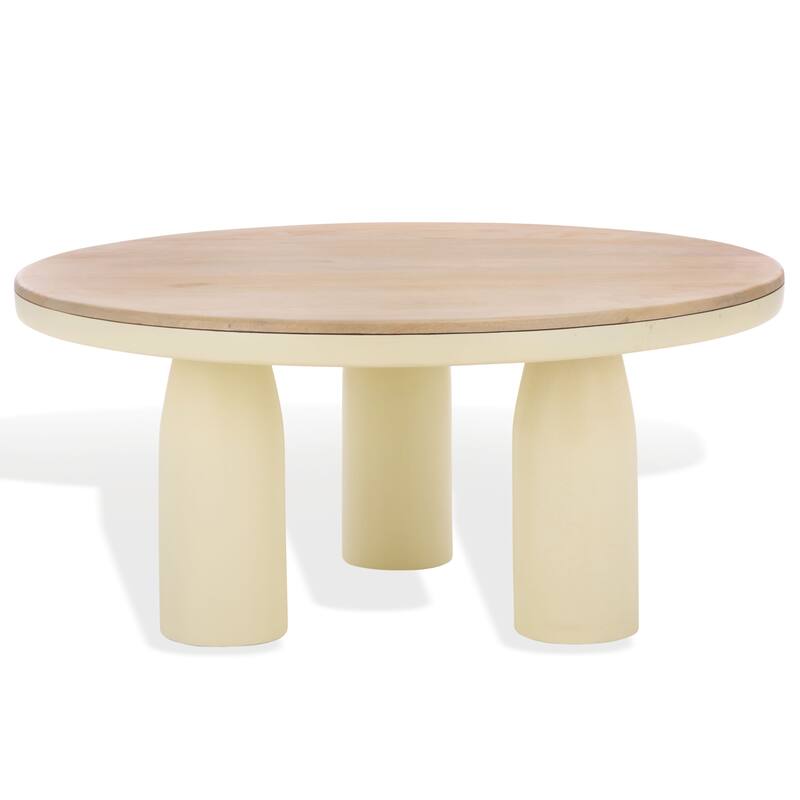 SAFAVIEH Couture Veronica Lacquer Coffee Table - 39"W x 39"D x 18"H